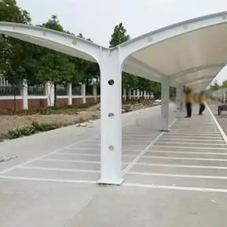 伊兰县膜结构电动车棚